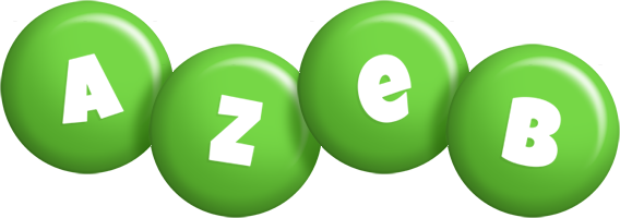 Azeb candy-green logo