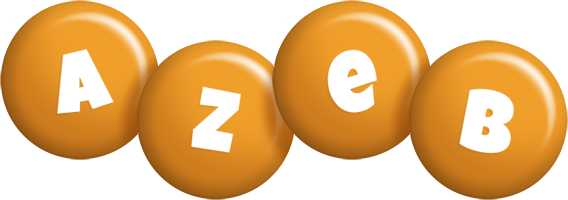 Azeb candy-orange logo