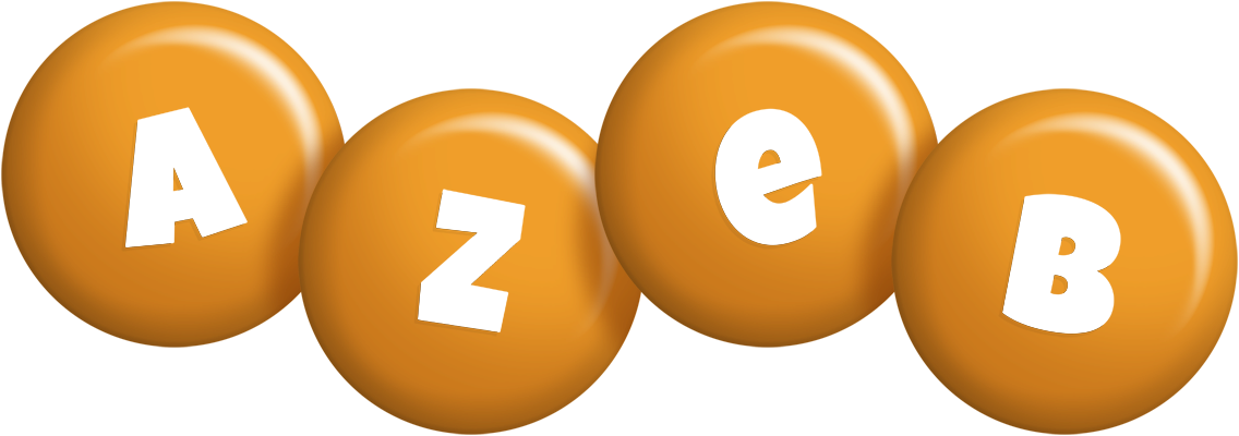 Azeb candy-orange logo