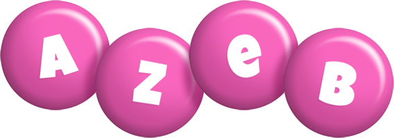 Azeb candy-pink logo