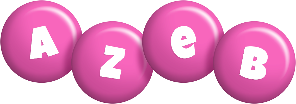 Azeb candy-pink logo