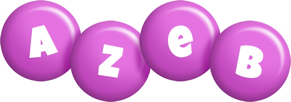 Azeb candy-purple logo