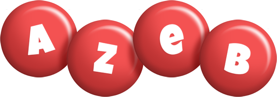 Azeb candy-red logo