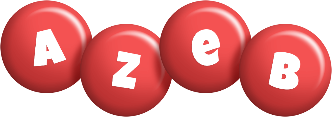 Azeb candy-red logo