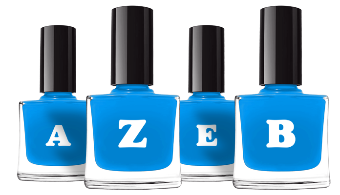 Azeb glossy logo