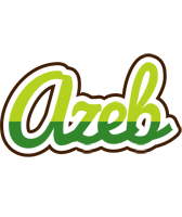 Azeb golfing logo