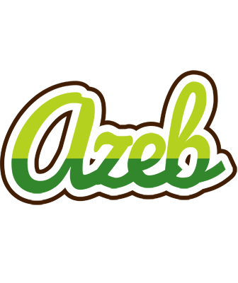 Azeb golfing logo