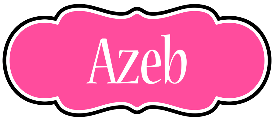 Azeb invitation logo