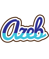 Azeb raining logo