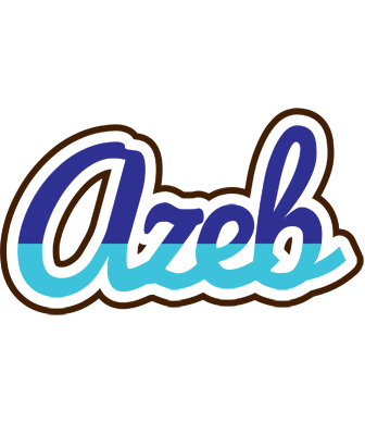 Azeb raining logo