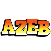 Azeb sunset logo