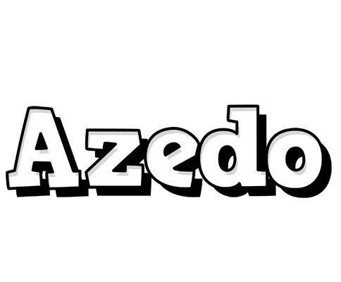 Azedo snowing logo