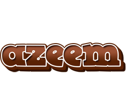 Azeem brownie logo