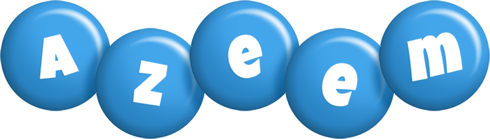 Azeem candy-blue logo