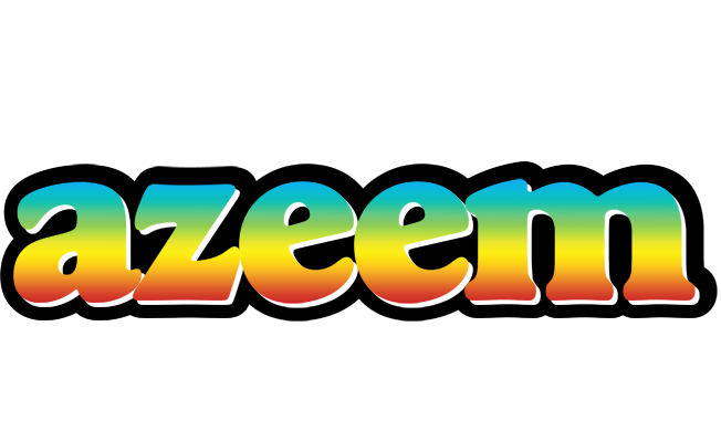 Azeem color logo