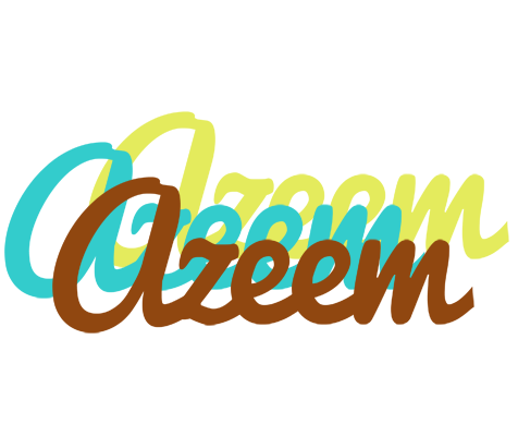 Azeem cupcake logo
