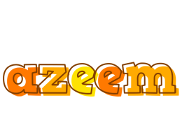 Azeem desert logo