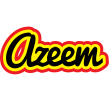 Azeem flaming logo