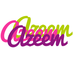 Azeem flowers logo