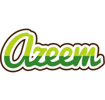 Azeem golfing logo