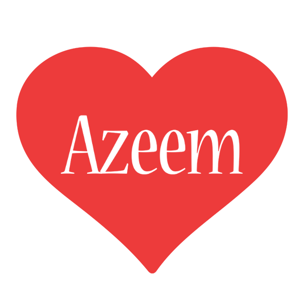 Azeem love logo