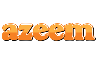 Azeem orange logo