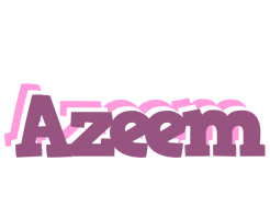 Azeem relaxing logo