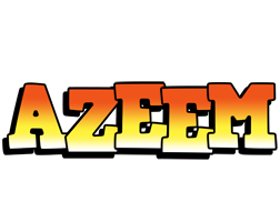 Azeem sunset logo