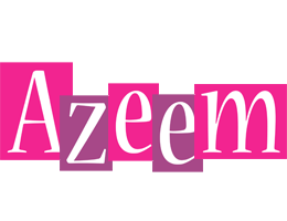 Azeem whine logo