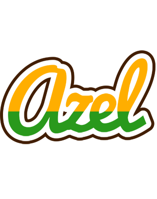 Azel banana logo