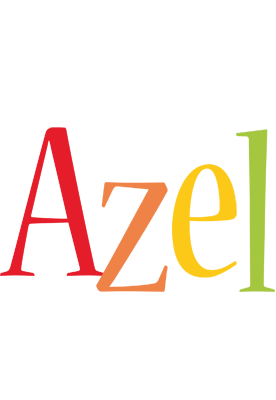 Azel birthday logo