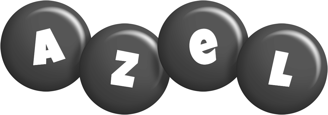 Azel candy-black logo