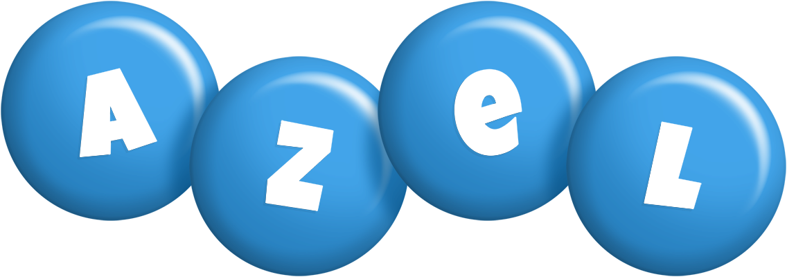 Azel candy-blue logo