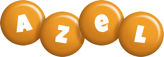 Azel candy-orange logo