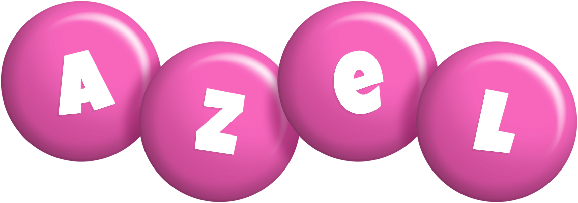 Azel candy-pink logo