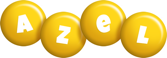 Azel candy-yellow logo