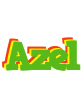 Azel crocodile logo