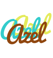 Azel cupcake logo