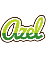 Azel golfing logo