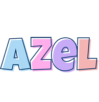 Azel pastel logo