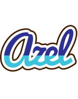 Azel raining logo