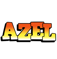 Azel sunset logo