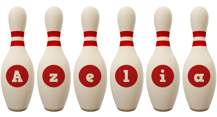 Azelia bowling-pin logo
