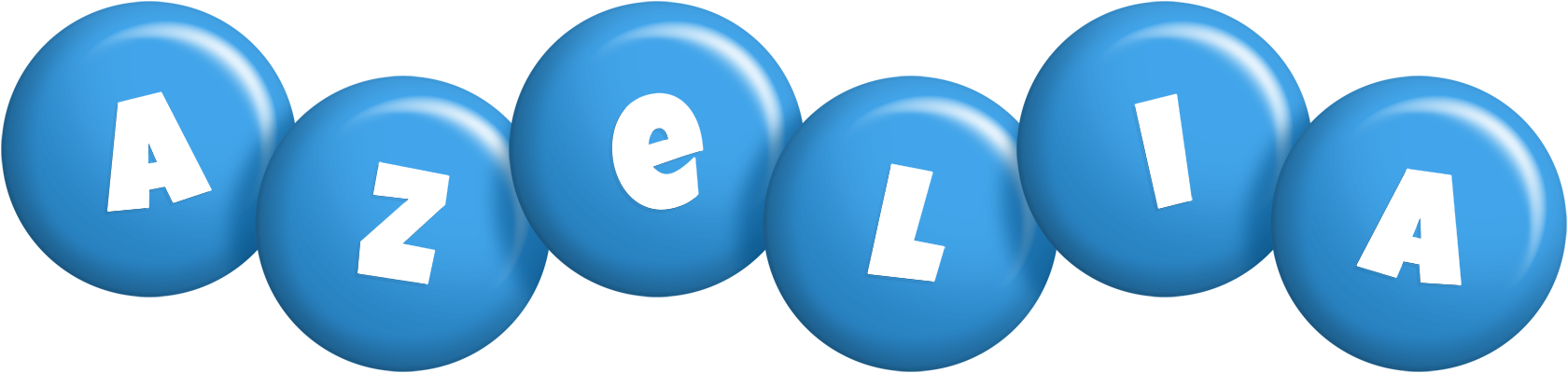 Azelia candy-blue logo