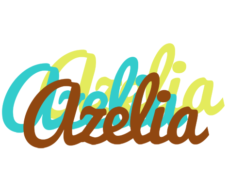 Azelia cupcake logo