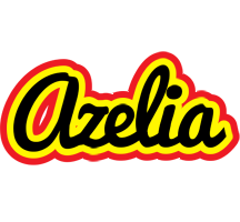 Azelia flaming logo