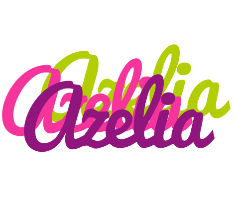Azelia flowers logo