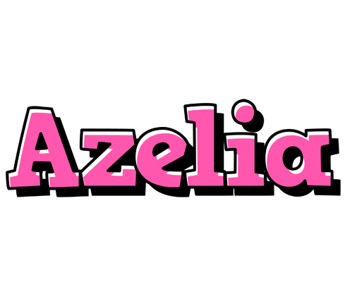 Azelia girlish logo