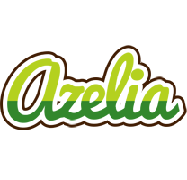 Azelia golfing logo