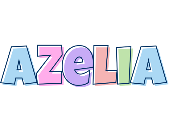 Azelia pastel logo